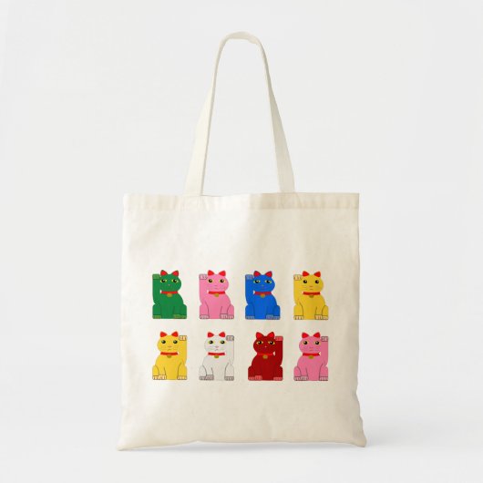 boodschappentas maneki neko tote bag (Voorkant)
