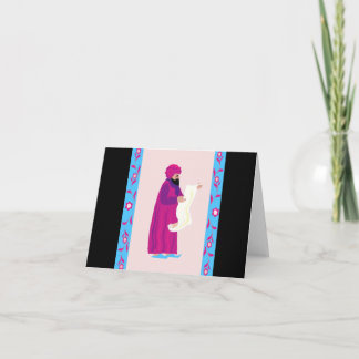 Boodschapper Feestdagen Kaart