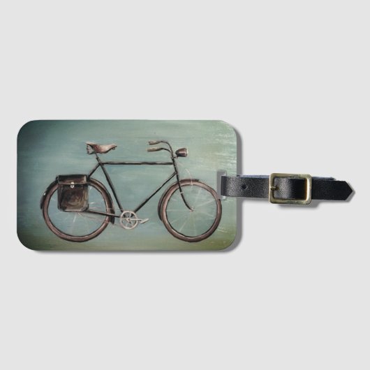 Boodschapper fiets bagagelabel (Voorkant (horizontaal))