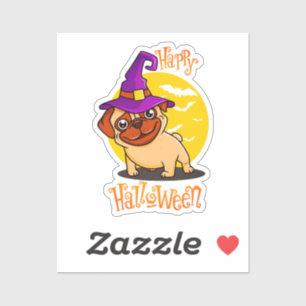 BooF - Bruno de heksige Franse Bulldog Sticker