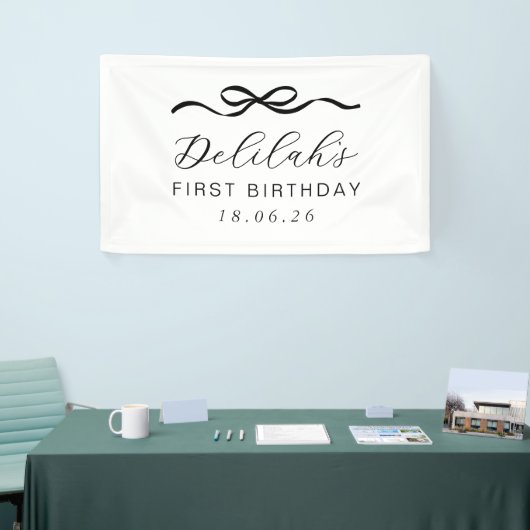 Boog 1e verjaardag spandoek (Beurs)