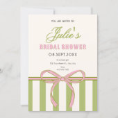 Boog bruidsshower kaart (Voorkant)