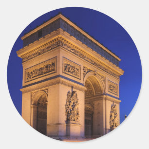 boog de triomphe ronde sticker