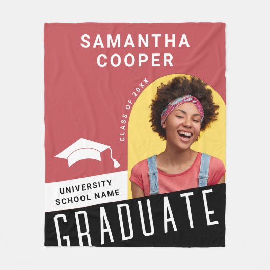 Boog Foto Afstuderen Fleece Deken (Voorkant)