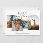 Boog Foto Collage Fotografie Cadeaubon (Voorkant)