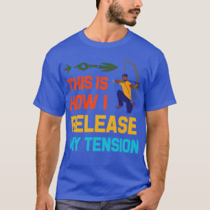Boog jaagpijl en Archery Quote Design Archery T-shirt