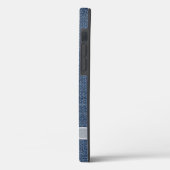 Boog op blauw denim Case-Mate iPhone case (Achterkant / Links)