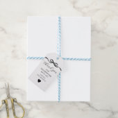 Boog Verjaardag Cadeaulabel (Met Touw)