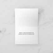 Boogbrug, Central Park NYC Dankuwelkaart Bedankkaart (Binnen)