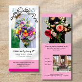 Boogfoto Bow Bloemen Marketing Rack Kaart