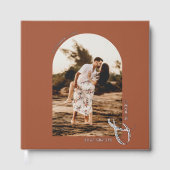 Boogfoto bruiloft gastenboek (Voorkant)