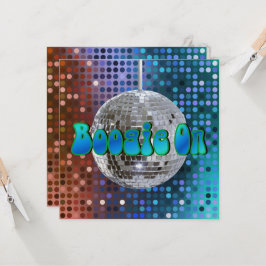 Boogie aan! 1 Uitnodigingen