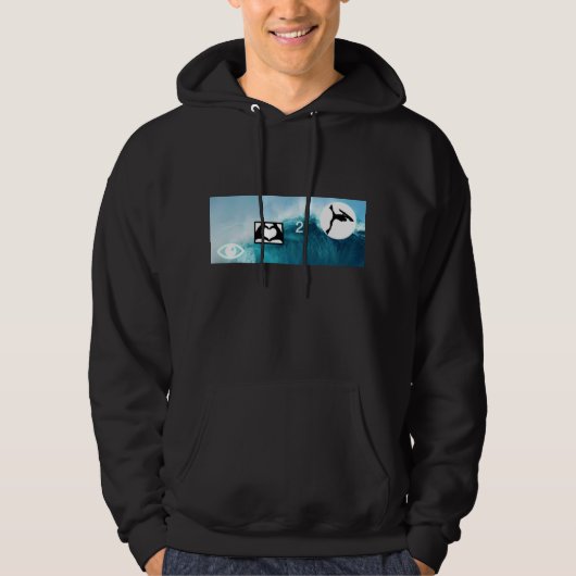 Boogie/Bodyboard Hoodie (Voorkant)