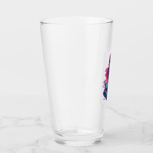 Boogie Bones � Funny 70s Disco Skull Glas (Rechts)