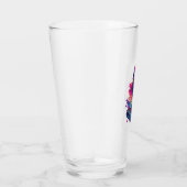 Boogie Bones � Grappige 70s Disco Schedel Glas (Rechts)