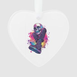 Boogie Bones � Grappige 70s Disco Schedel Ornament