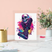 Boogie Botten - Funny 70s Disco Skull Acryl Bord (Huwelijk)