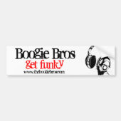 Boogie Bros Bumper Bumpersticker (Voorkant)