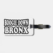 Boogie Down Bronx, NYC Bagagelabel (Achterkant horizontaal)