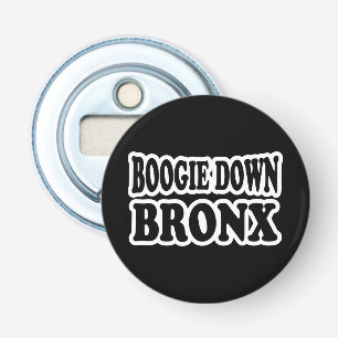 Boogie Down Bronx, NYC Button Flesopener