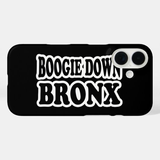 Boogie Down Bronx, NYC Case-Mate iPhone Case (Achterkant (horizontaal))