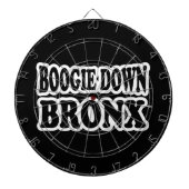 Boogie Down Bronx, NYC Dartbord (Voorkant)