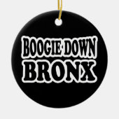 Boogie Down Bronx, NYC Keramisch Ornament (Voorkant)