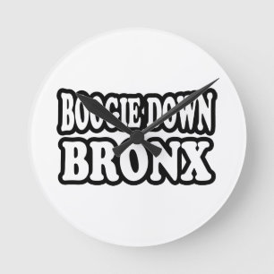 Boogie Down Bronx, NYC Ronde Klok