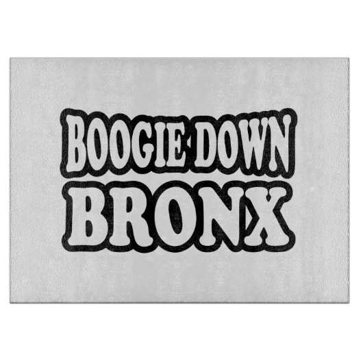 Boogie Down Bronx, NYC Snijplank (Voorkant)