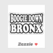 Boogie Down Bronx, NYC Sticker (Vel)