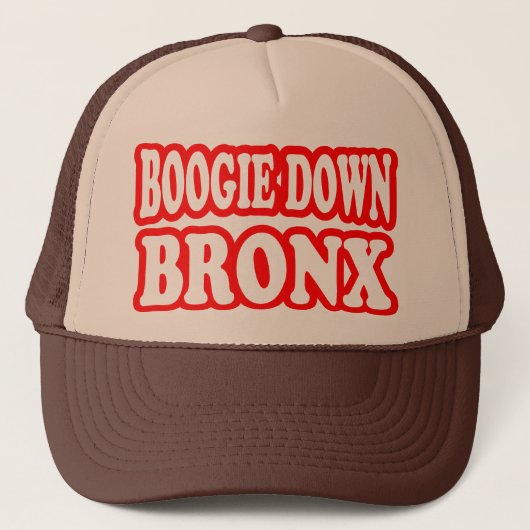 Boogie Down Bronx, NYC Trucker Pet (Voorkant)
