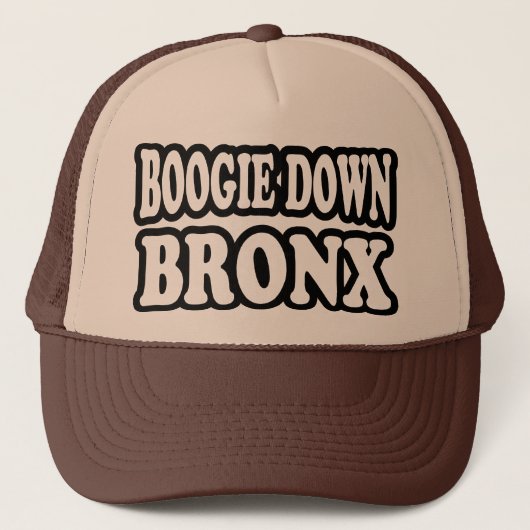 Boogie Down Bronx, NYC Trucker Pet (Voorkant)