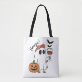 Boogie Halloween Ghost Draagtas (Voorkant)