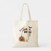 Boogie Halloween Ghost Tote Bag (Achterkant)