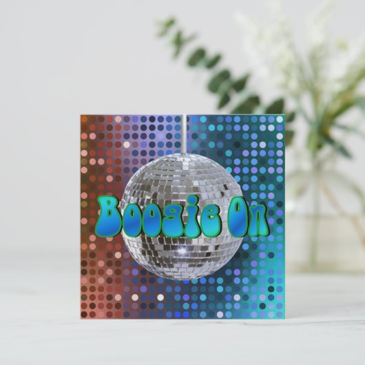 Boogie On ! 1 Invitations (Debout devant)