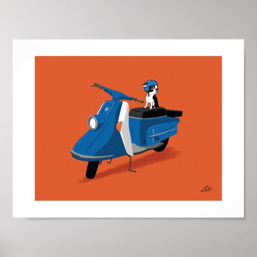 Boogie op Heinkel Poster (Voorkant)