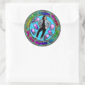 Boogie op Kamala Shaking the Tree Ronde Sticker (Tas)