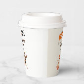 BOOGIE Skelet Day of Dead Halloween Welkomstbord Papieren Bekers (Rechts)