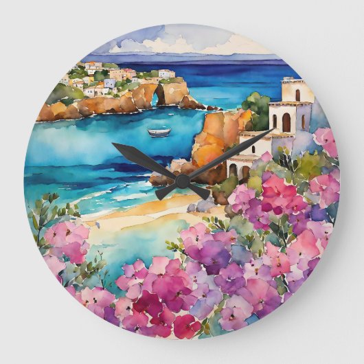 'Boogjes bij het Zee" Grote Klok (Voorkant)