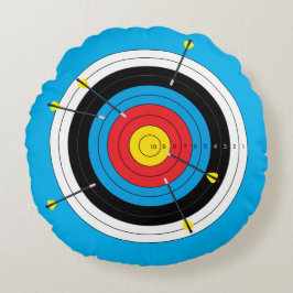 Boogschieten Bullseye, Bow schieten Doel en Pijlen Rond Kussen