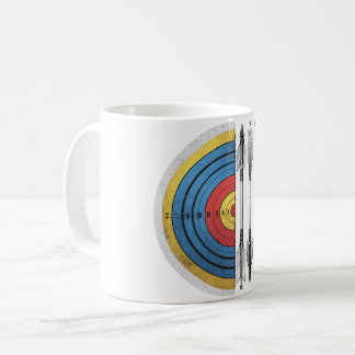 Boogschieten Doel Bow en Pijl Retro Koffiemok