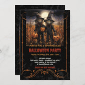 Boogschieten en Gotische Pompoenen in het Cornfiel Kaart (Voorkant / Achterkant)