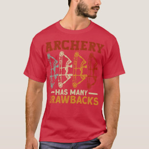 Boogschieten heeft veel nadelen Boogschutter Boo T-shirt