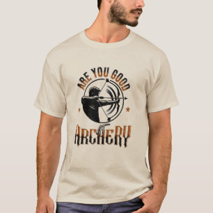 Boogschieten Humor ontwerp T-shirt