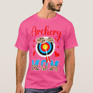 Boogschieten Mam Luipaard Mam van een Boogschutter T-shirt