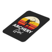 Boogschieten Meisje Boog en Pijl Magneet (Linkerzijde)