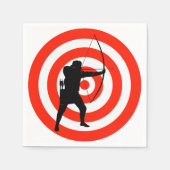 Boogschieten Ontwerp Papieren servetten (Voorkant)