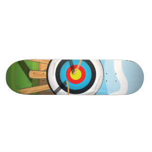 Boogschieten Skateboard