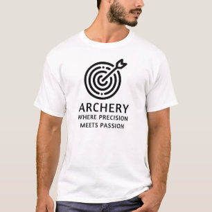 Boogschieten waar precisie passie ontmoet boogsc t-shirt