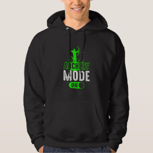 Boogschietmodus Op Boog Jagen Pijl Boogschutter Ja Hoodie